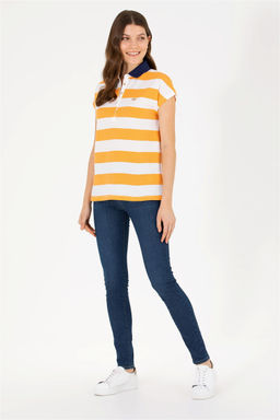 Женская оранжевая футболка - U.s. polo assn фото 11