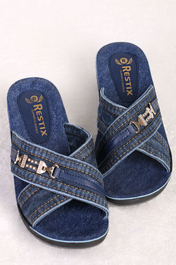 Сабо джинсовые оптом