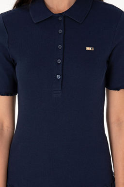 Kad_n Lacivert Polo Yaka Ti__rt Sepette S_rpriz _ndirim - U.s. polo assn фото 6
