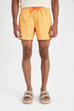 Моющиеся короткие шорты для плавания на сетчатой подкладке - Defacto фото 5