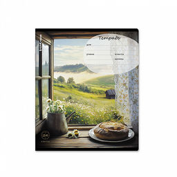 АКЦИЯ Цена за 10 шт. Тетрадь школьная ученическая ErichKrause Countryside, 24 листа, клетка (в плёнке по 10 шт.)_MIX-PACK