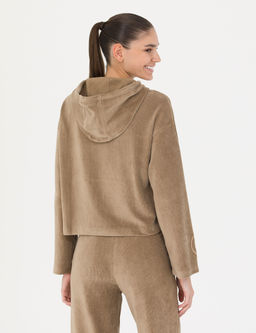 Camel Kap__onlu Sweatshirt