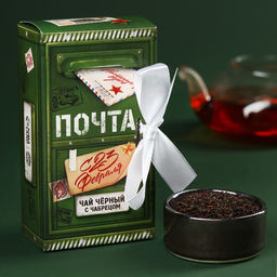 Чай подарочный Лучшему мужчине 23 февраля, вкус: чабрец, 100 г