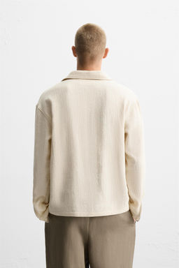 TEXTURED POLO SHIRT - Zara фото 3