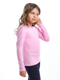 Футболка (лонгслив) UD 3957 розовый - Mini maxi фото 2