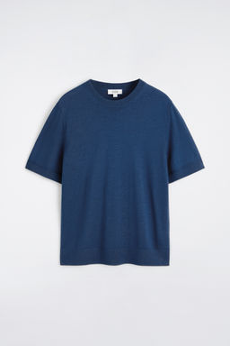CAMISETA DE PUNTO DE LANA MERINO