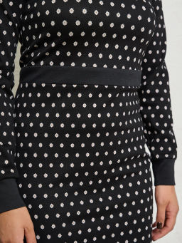 Платье Jetty из вискозы черное фото 14