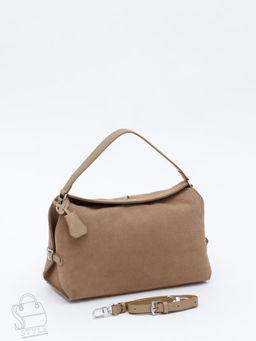 Сумка женская кожаная 1026LF sand Polina&Eiterou