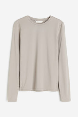Camiseta de microfibra de manga larga - H&m фото 5