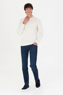 U. S. Polo Assn Мужская базовая толстовка с круглым вырезом Stone - U.s. polo assn фото 4