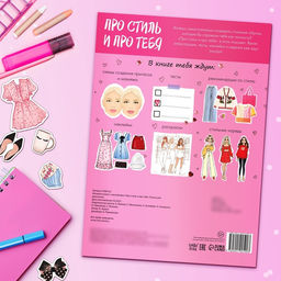 Активити - книжка с наклейками Про стиль и про тебя. Только для девчонок!, 28 стр.