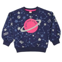 CRB wear/CWK 62507 Джемпер для девочки, темно-синий/Ex.Cherubino