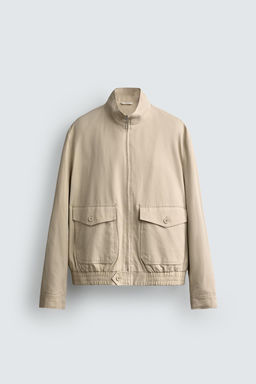 CAZADORA REGULAR FIT ALGOD?N - LYOCELL / Arena - Zara фото 8