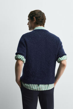 TEXTURED CARDIGAN HARRY LAMBERT FOR ZARA X DISNEY  фото 3