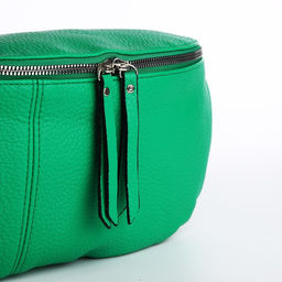 Сумка кросс-боди на молнии, цвет зелёный - Simaland фото 3