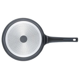 2484 GIPFEL Сковорода PROOFET 24х5см из литого алюминия с 2-слойным антипригарным мраморным покрытием Whitford Xylan Plus, индукционным дном, со съемной бакелитовой ручкой. Толщина: 2.0/4.7мм