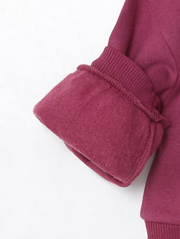 Bisiklet Yaka Bask?l? Kal?n K?z Bebek Sweatshirt - Waikiki фото 3