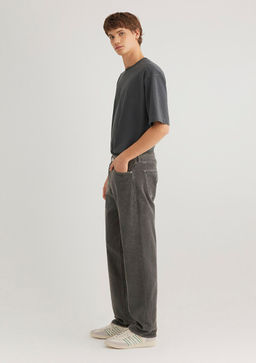 Toronto Street Antrasit Kadife Jean Pantolon - Mavi фото 2