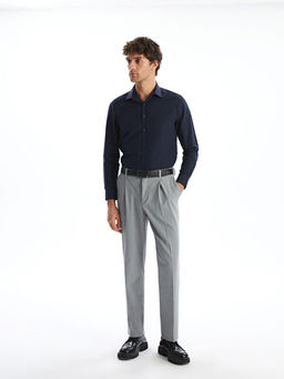 Slim Fit Uzun Kollu Poplin Erkek G?mlek