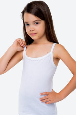 Майка на бретелях для девочки Happy Fox  фото 2