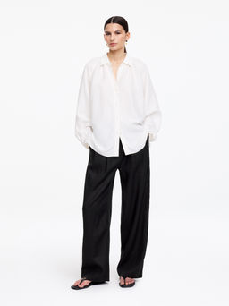 Pantalones de lino sastre - H&m фото 3
