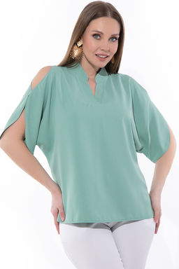 Блузон Лирика (мята) - Эльза фото 2