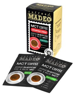 МСТ coffee Клубника со сливками смарт Madeo порционный 10шт*0,012 кг  фото 2