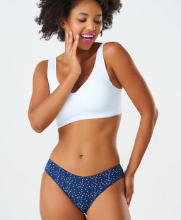 Трусы женские слипы (Оверлок по краям) Cherry Girl 61227 хлопок, эластан размеры S, M, L, XL - VANESSA FOR ME фото 2