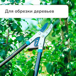 Сучкорез контактный, 31 (79 см), с наковальней, с пластиковыми ручками, МИКС, Greengo  фото 5