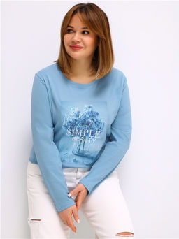 лонгслив 1ЖДЛД4037001 - Апрель фото 3