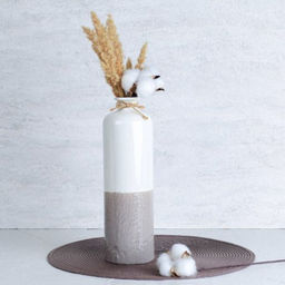 Ваза 29 см / FLM-62 /уп 30/ (Серый) - Галеонтрейд фото 3