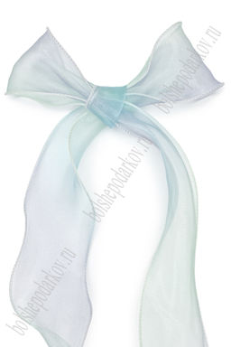 Лента органза с декоративным швом "Переход цвета" 6 см*10 ярд (SF-7032) №5