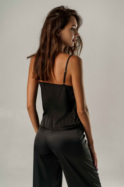 1112 ЧЕРНАЯ ПИЖАМА - Karolina фото 4