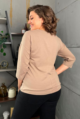 Джемпер Rumoda 2139-Р капучино  фото 2
