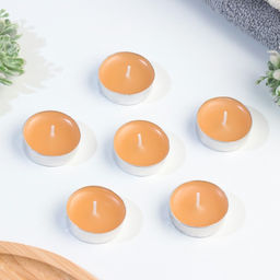 Цена за 3 шт. Набор свечей ароматических чайных «Сандаловое дерево», в подарочной коробке, 6 шт.