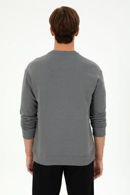 Мужской серый базовый свитшот Неожиданная скидка в корзине - U.s. polo assn фото 5