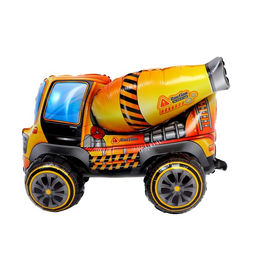 Воздушный шар фольгированный 26" «Бетономешалка», под воздух