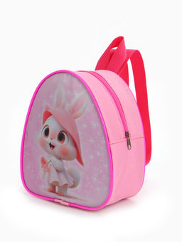 УЦЕНКА Рюкзак детский Кролик, Выбражулька на молнии, размер 21?9?23 см, розовый