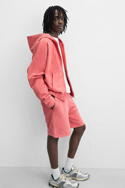 RELAXED FIT JOGGER BERMUDA SHORTS - Zara фото 6