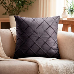 Наволочка декоративная Этель Соло, цвет серый, размер 43х43 см