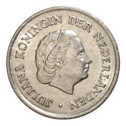 25 центов 1962 года Нидерланды