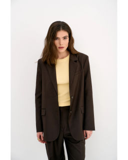 Жакет THE VERY 2418 шоколад  фото 4