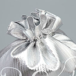 Цена за 10 шт. Мешочек подарочный парча Чудесного Нового Года, 16 х 24 см +/- 1.5 см - Дарите счастье фото 3