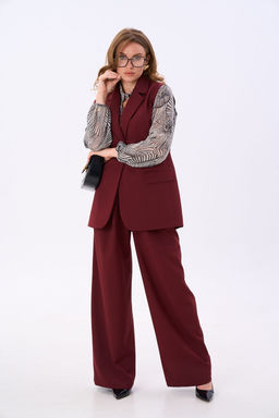 Костюм NIKVA н993-2 бургунди фото 6