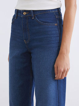 Wideleg Kad?n Jean Pantolon