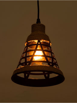 Светильник «Фонарь» 1×40 Вт Е27 черный 18×18×20 см