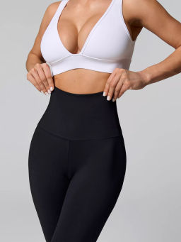 Спортивные леггинсы с корректирующим поясом