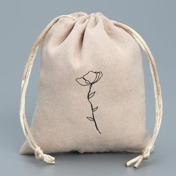 Цена за 5 шт. Мешок замшевый Чувство, 10 12 см +/- 1.5 см