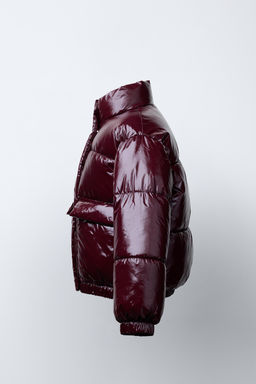 SHINY PUFFER JACKET - Zara фото 3