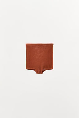 100% SEAMLESS SILK SHORTS - Zara фото 5